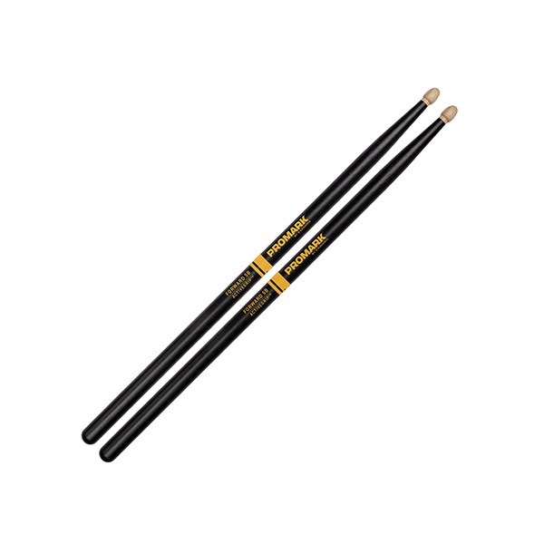 Promark F5BAG Forward 5B ActiveGrip Acorn Drumsticks - Wood Tip